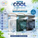 Feel the Cool Difference with Mystic Wrap Portable Air Cooler Fan