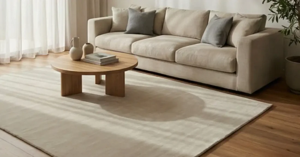 Buying a Large Rug Online: Finding The Right Size for a Space