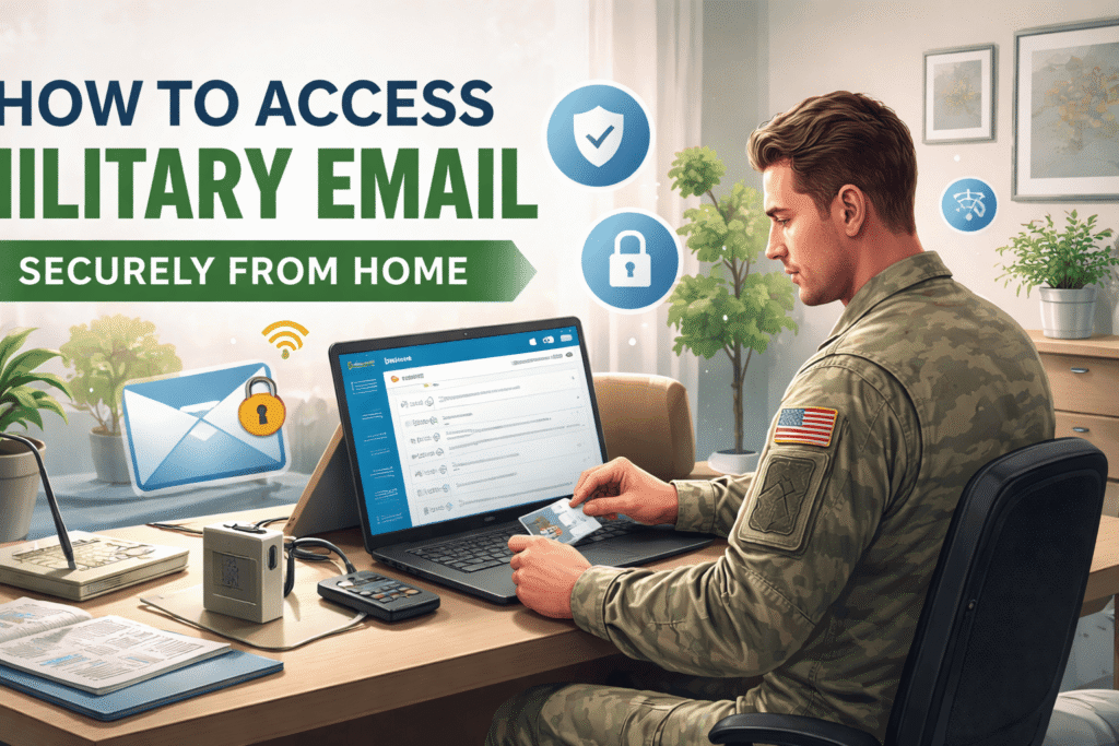 How to Access Military Email Securely from Home