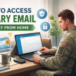 How to Access Military Email Securely from Home