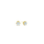 Moonstone Earrings – June Birthstone Gemstone Earrings Gift for Her