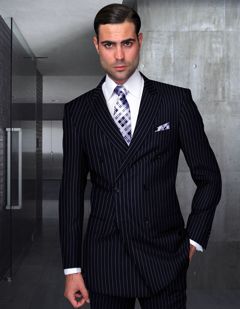 solid color wool suit