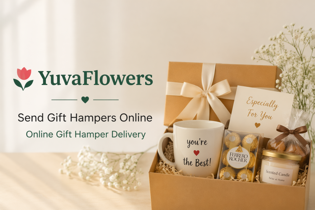 Romantic Anniversary Gift Hampers for Wife with Same Day Delivery