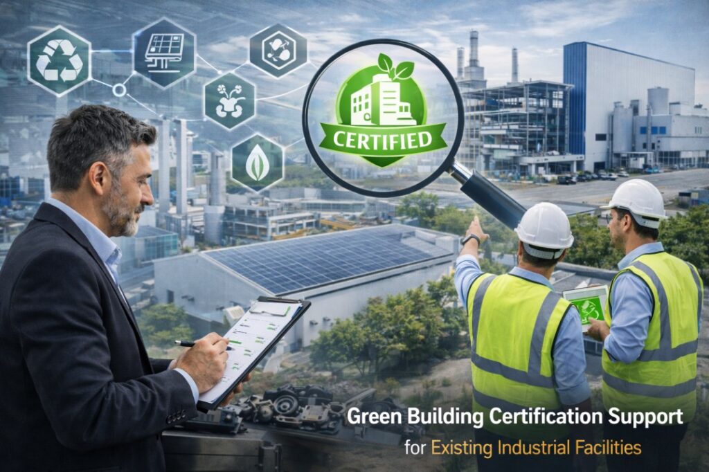 Green Building Certification Support for Existing Industrial Facilities in 2026