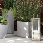The Secret to Luxurious Outdoor Spaces? Tall Outdoor Planters
