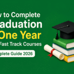 How to Complete Graduation in One Year with Fast Track Courses (2026 Guide)