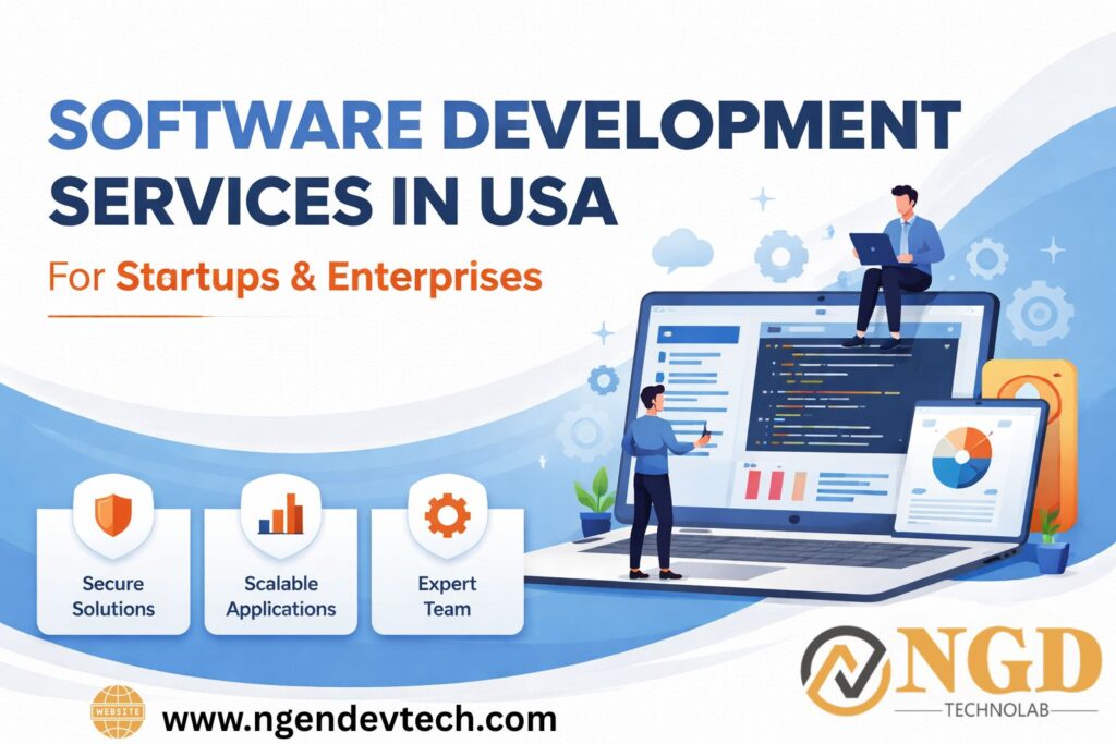 Software Development Services in USA for Startups & Enterprises | NGD Technolab