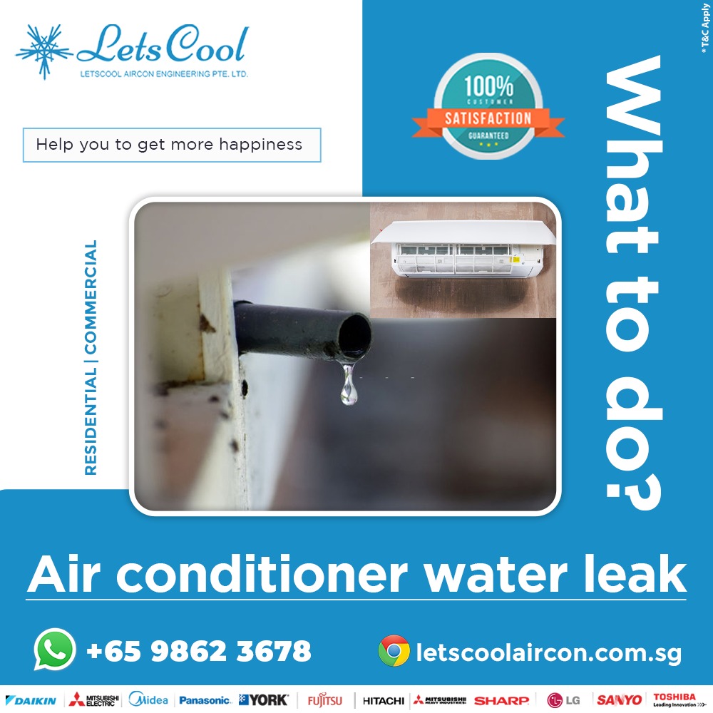 Aircon Leaking Water? Fix Today – Singapore 24H Service