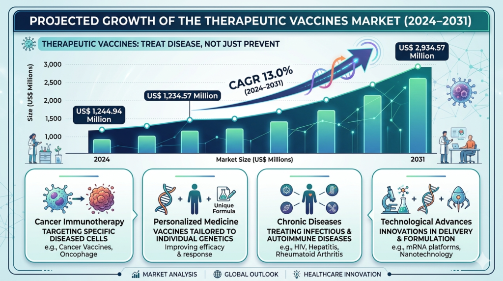 Therapeutic Vaccines Market Share & Growth Analysis: Investment Surge Fueling Breakthrough Treatments