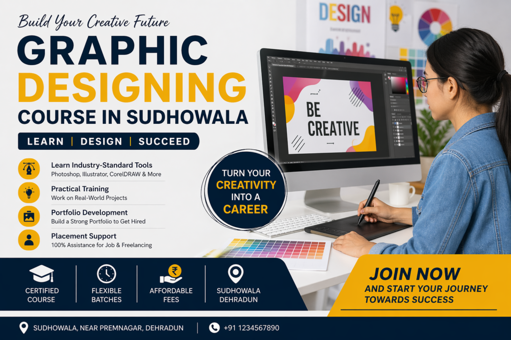 Graphic Designing Course in Sudhowala – Build Your Creative Career