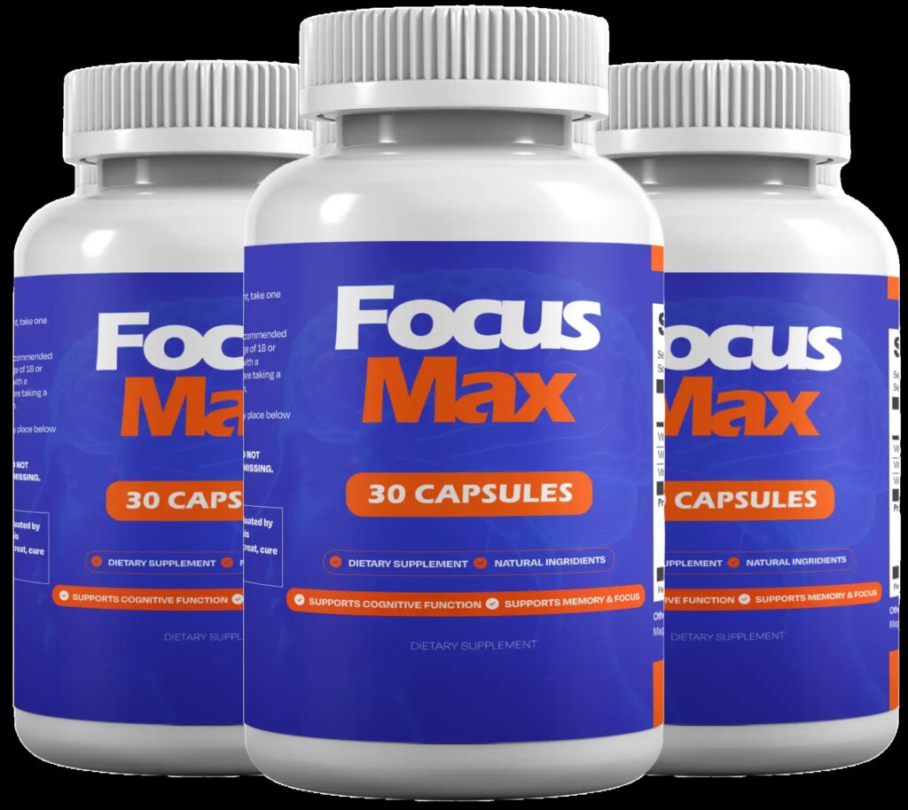 FocusMax Capsule: Boost Focus & Mental Clarity