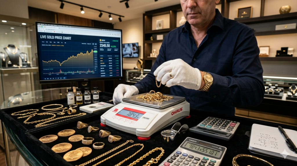 How Gold Buyers Calculate the Value of Your Gold