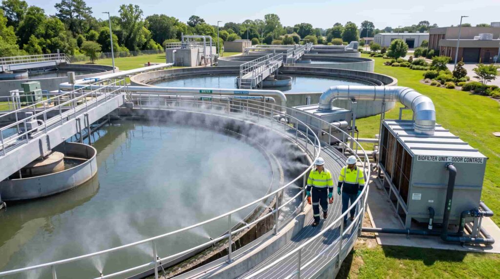 Odor Control System for Wastewater: Improve Air Quality and Plant Performance