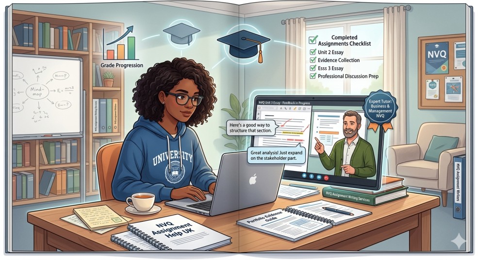 Top Benefits of Using NVQ Assignment Help UK for Better Grades