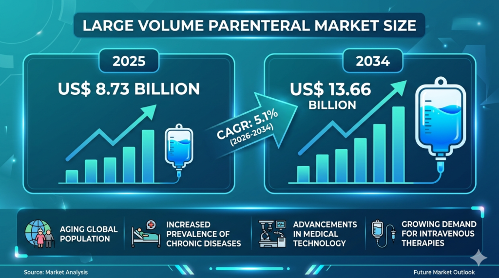 Large Volume Parenteral Market Growth Analysis: Increasing Surgical Procedures Boosting Market Demand