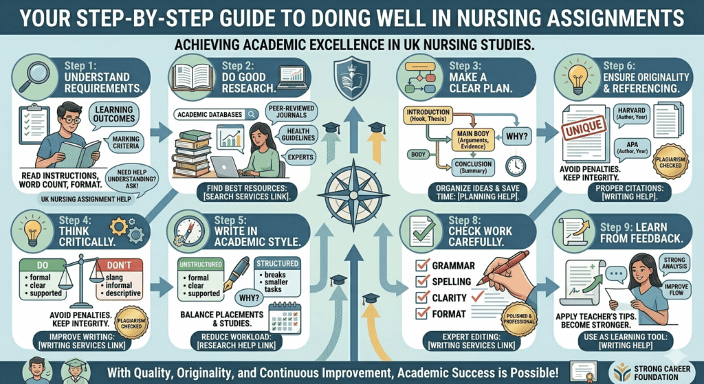 Your Step-by-Step Guide to Doing Well in Nursing Assignments