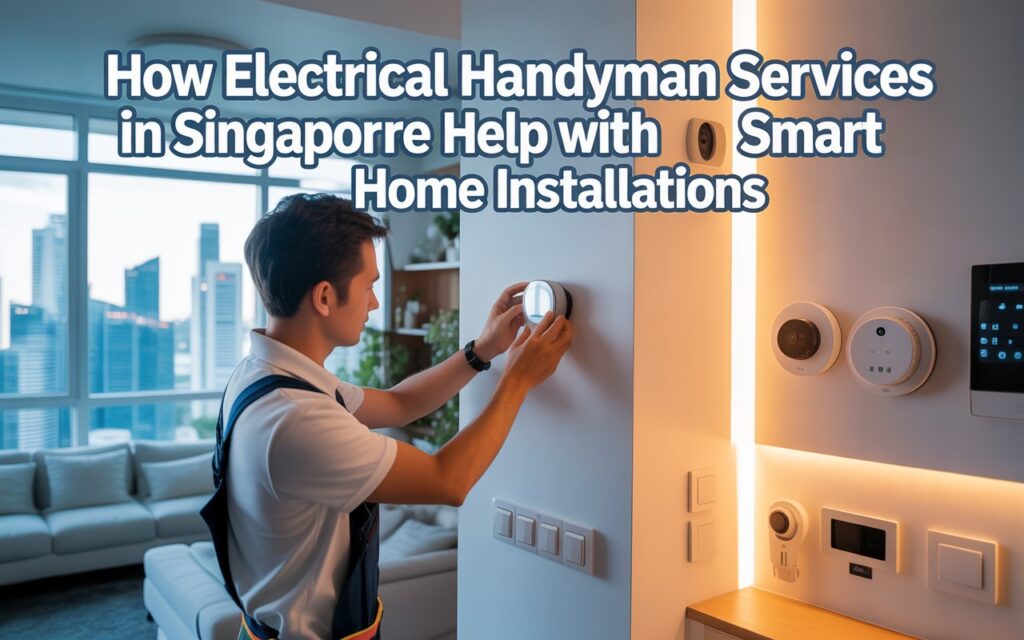 How Electrical Handyman Services in Singapore Help with Smart Home Installations