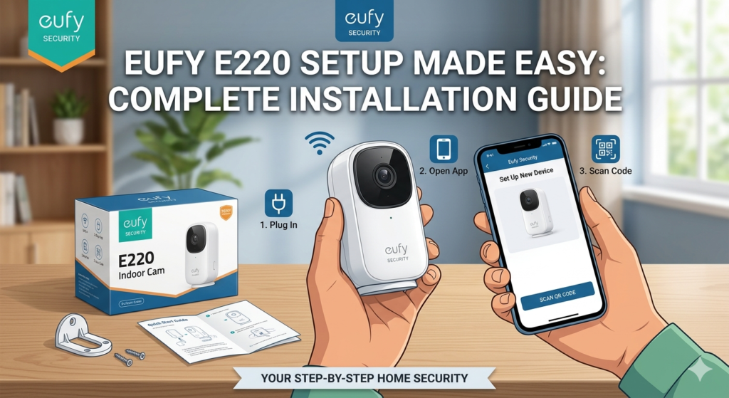 Eufy E220 Setup Made Easy: Complete Installation Guide