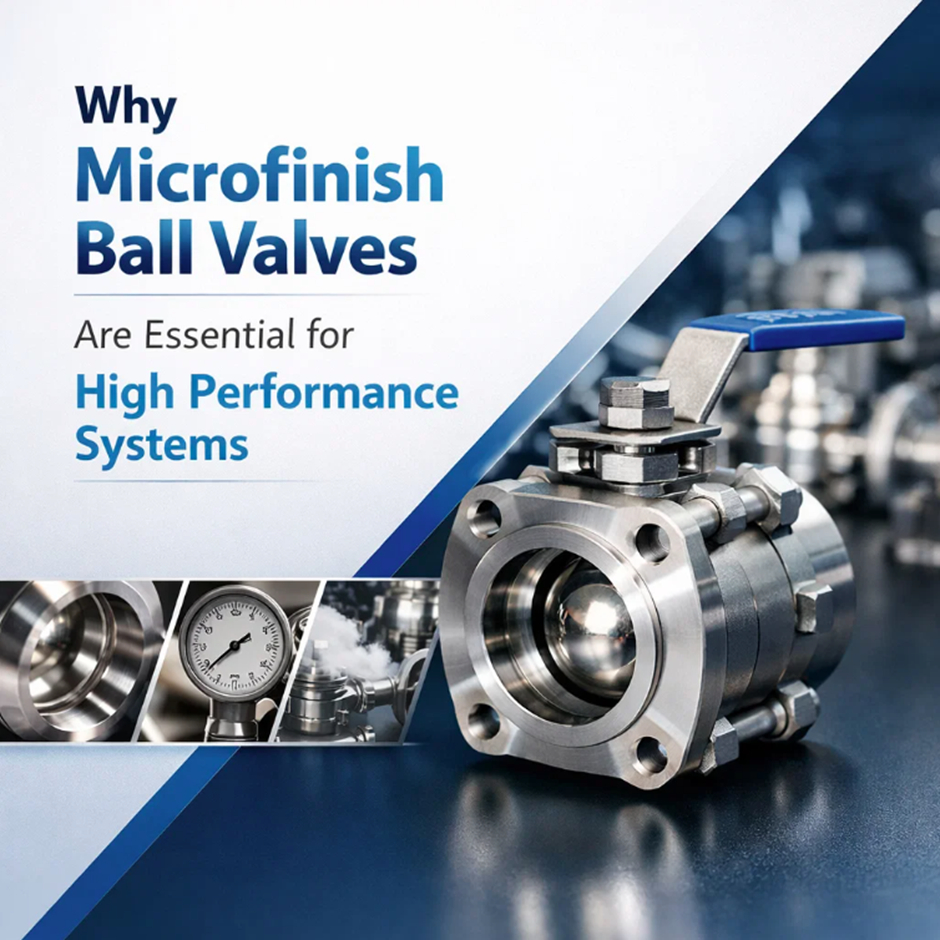 Why Microfinish Ball Valves Are the Backbone of Safe and Efficient Pipelines?