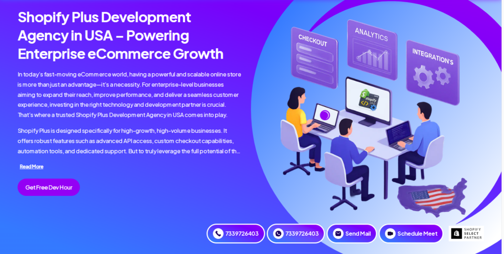 Shopify Development Company in USA | Custom eCommerce Solutions