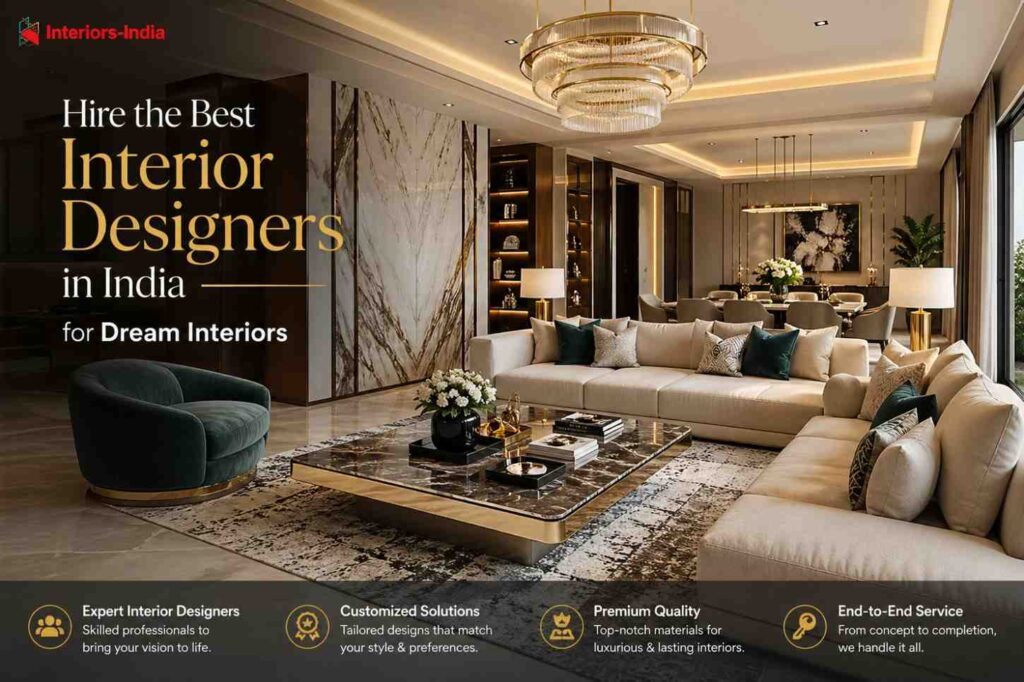 Hire the Best Interior Designers in India for Dream Interiors