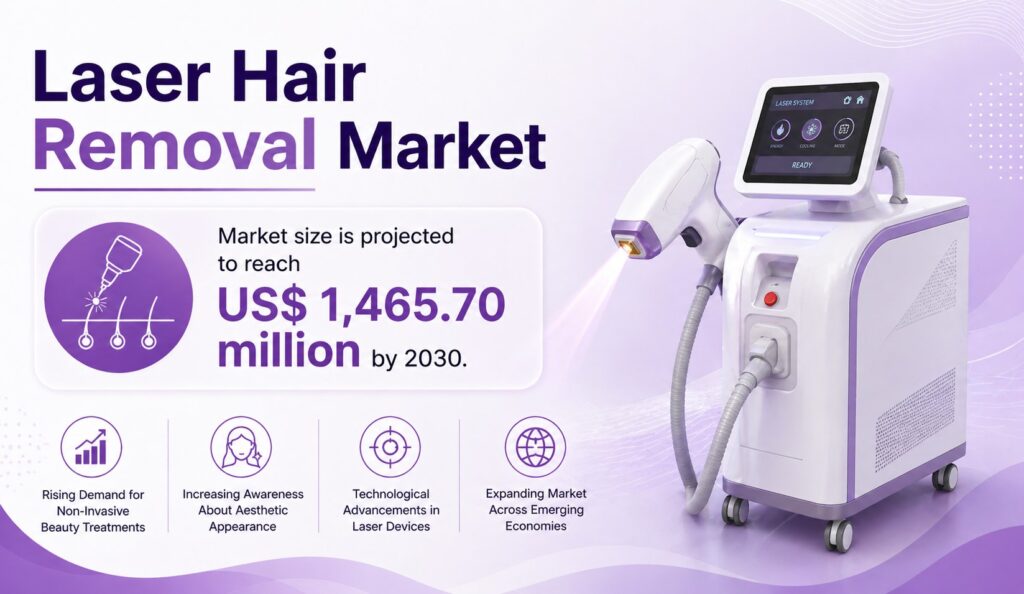 Laser Hair Removal Market 2030: Analysis, Drivers, and Opportunities
