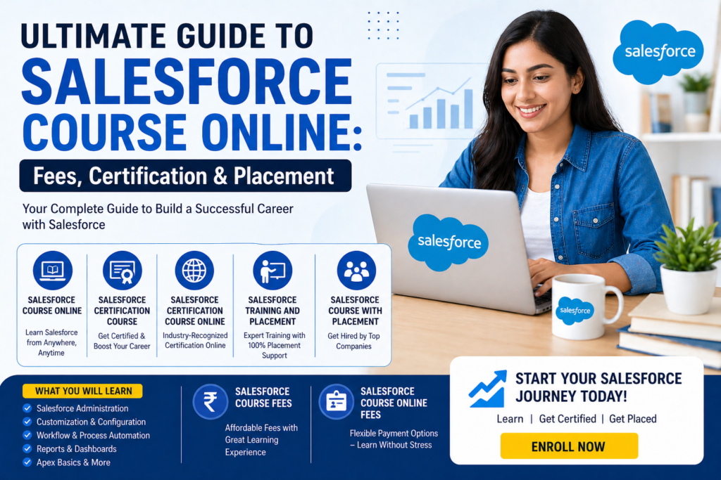 Ultimate Guide to Salesforce Course Online: Fees, Certification & Placement