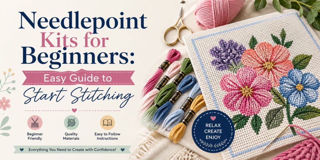 Needlepoint Kits for Beginners: Easy Guide to Start Stitching
