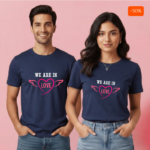 Creative matching t shirts for couples Online Outfit Ideas for Travel and Honeymoon Photos