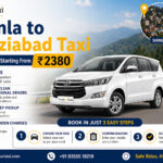 Shimla to Ghaziabad Taxi | Booking Start ₹5950 – BookUrTaxi