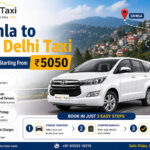 Shimla to New Delhi Taxi | Booking Start ₹5050 – BookUrTaxi