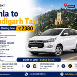 Shimla to Chandigarh| Booking Start ₹2380 – BookUrTaxi