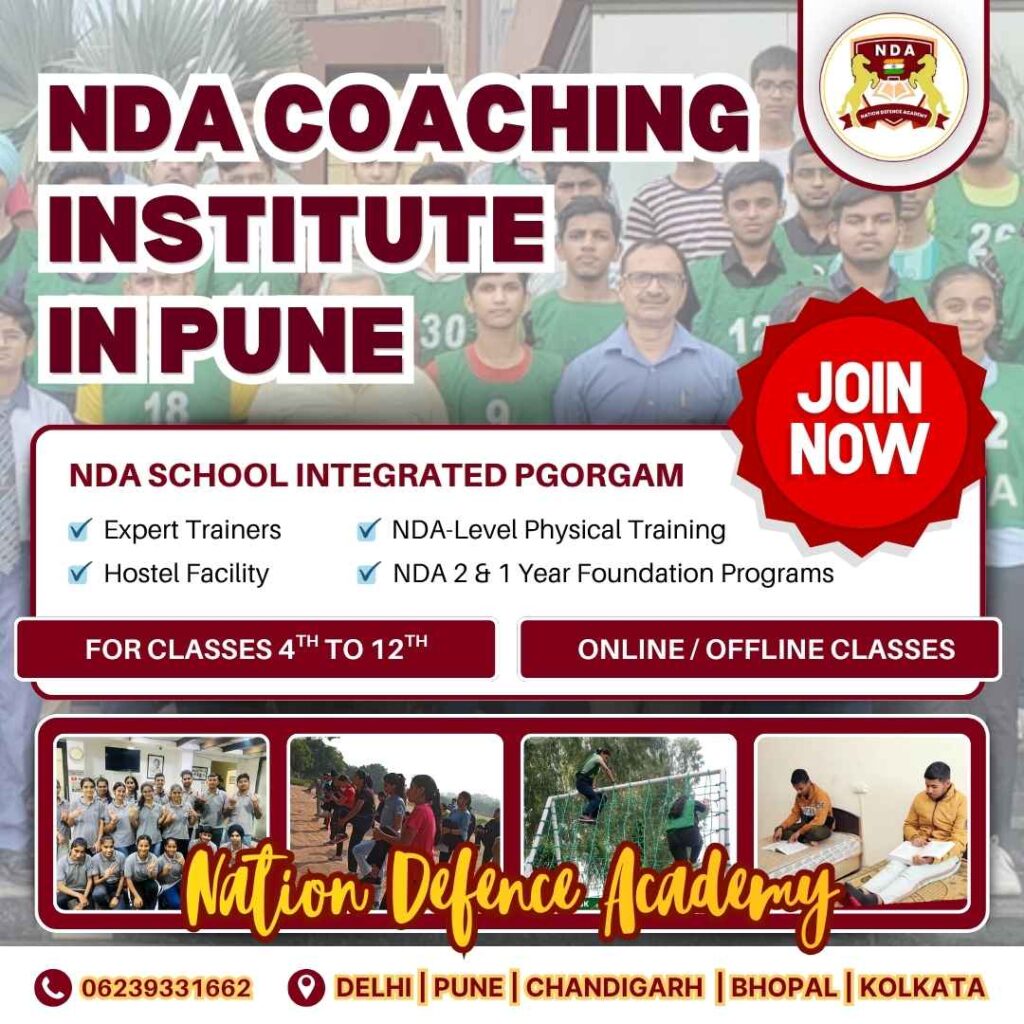 Top Defence Training Academy in Pune for NDA Aspirants