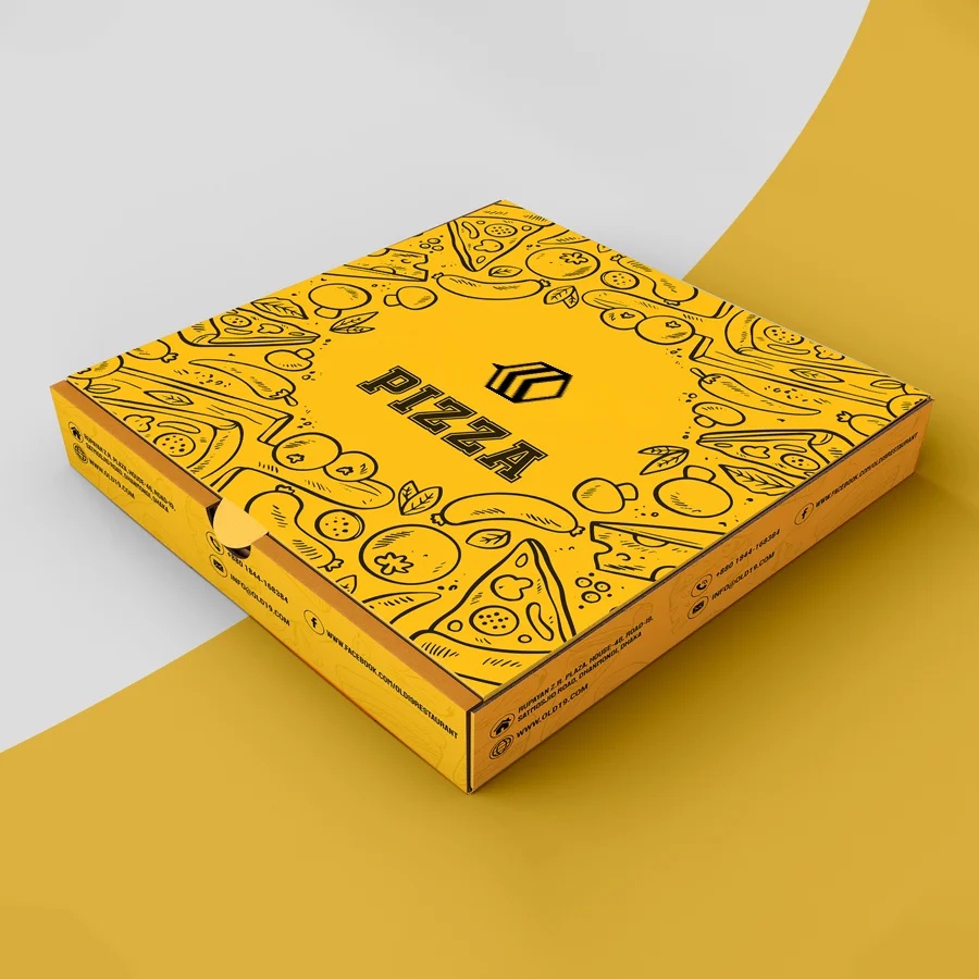 Strong Custom Pizza Boxes for Reliable Food Packaging