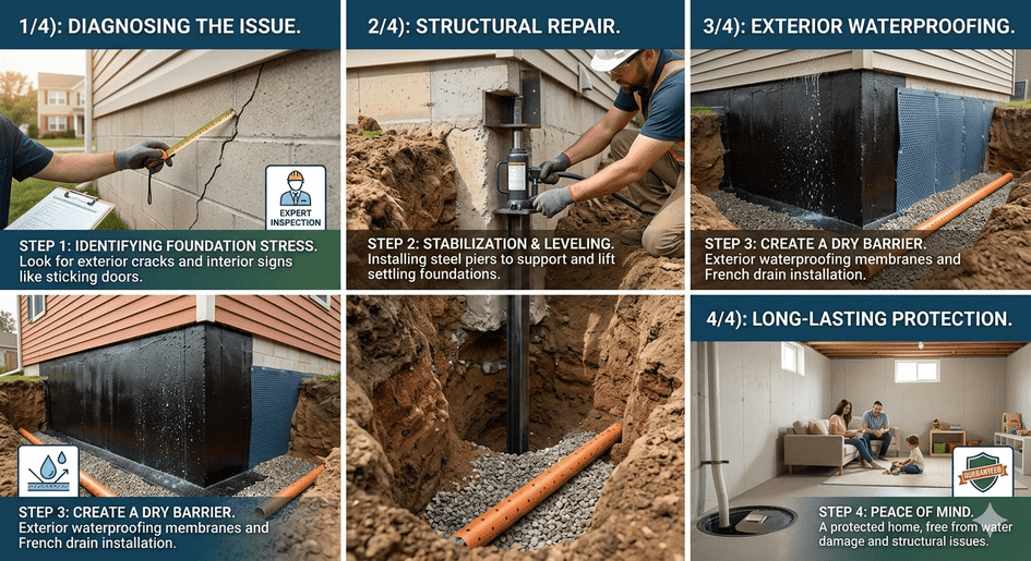 Complete Guide to Basement Waterproofing and Foundation Repair in Rochester, NY