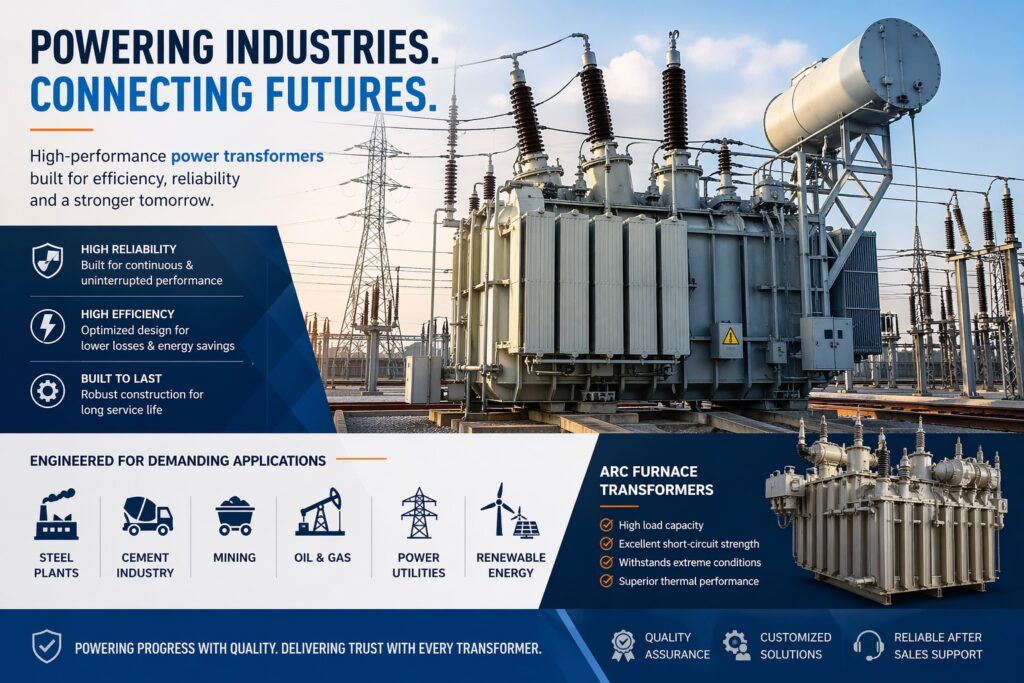 Supporting Industrial GrowthLeading Power Transformers Manufacturers
