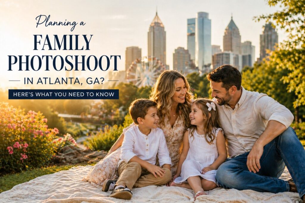 Planning a Family Photoshoot in Atlanta, GA? Here’s What You Need to Know