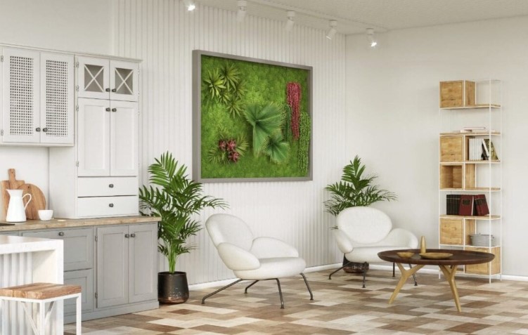 Plantas liofilizadas: naturaleza preservada para espacios modernos