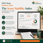 NEET Rank Predictor 2026: The Score Stability Index to Predict Your Final Rank with Confidence