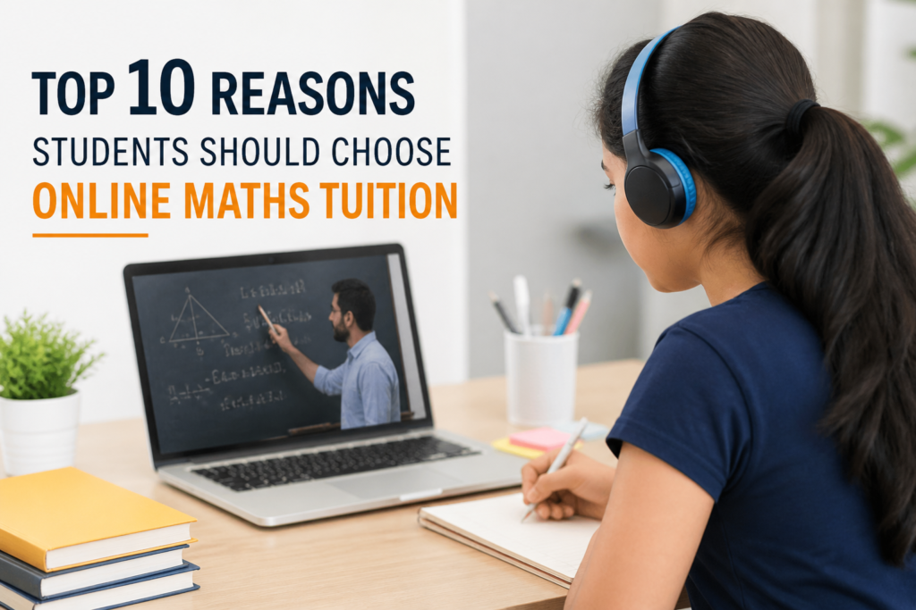 Top 10 Reasons Students Should Choose Online Maths Tuition