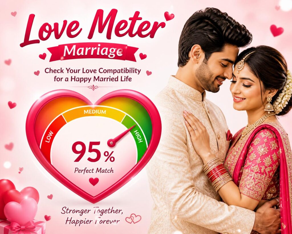 Love Meter Marriage: How a Love Meter Test Makes Love More Exciting