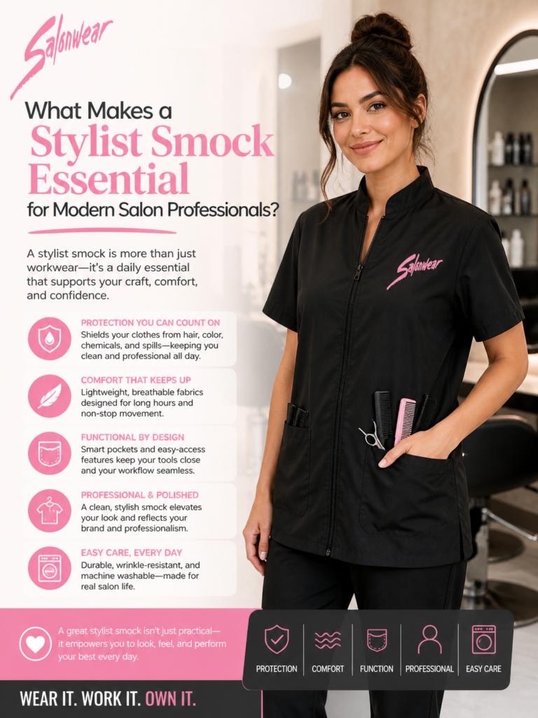 Best Stylist Smock | Top – Rated Hair Stylist Attire | Salonwear