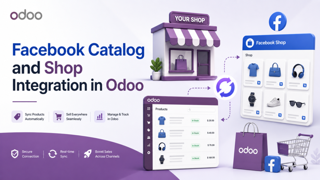 Facebook Catalog and Shop Integration in Odoo