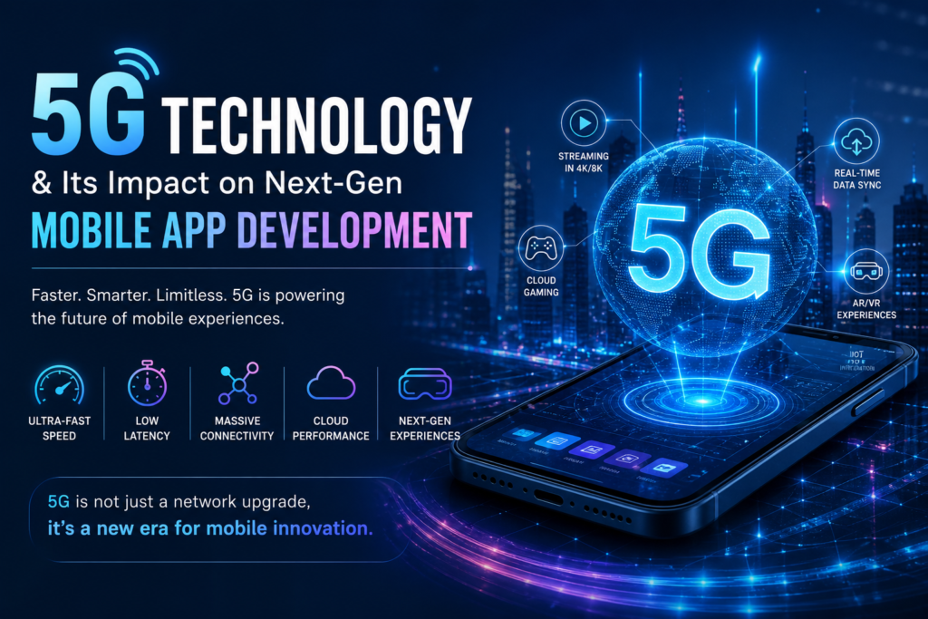 5G Technology & Its Impact on Next-Gen Mobile App Development