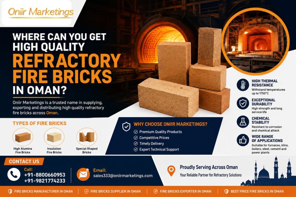 Where Can You Get High Quality Refractory Fire Bricks in Oman?
