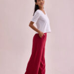How Wide-Leg Fashion Made Women Palazzo Pants Popular Again