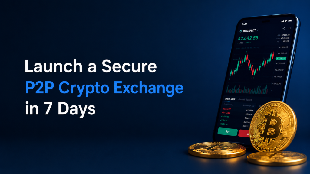 Launch a Secure P2P Crypto Exchange in 7 Days