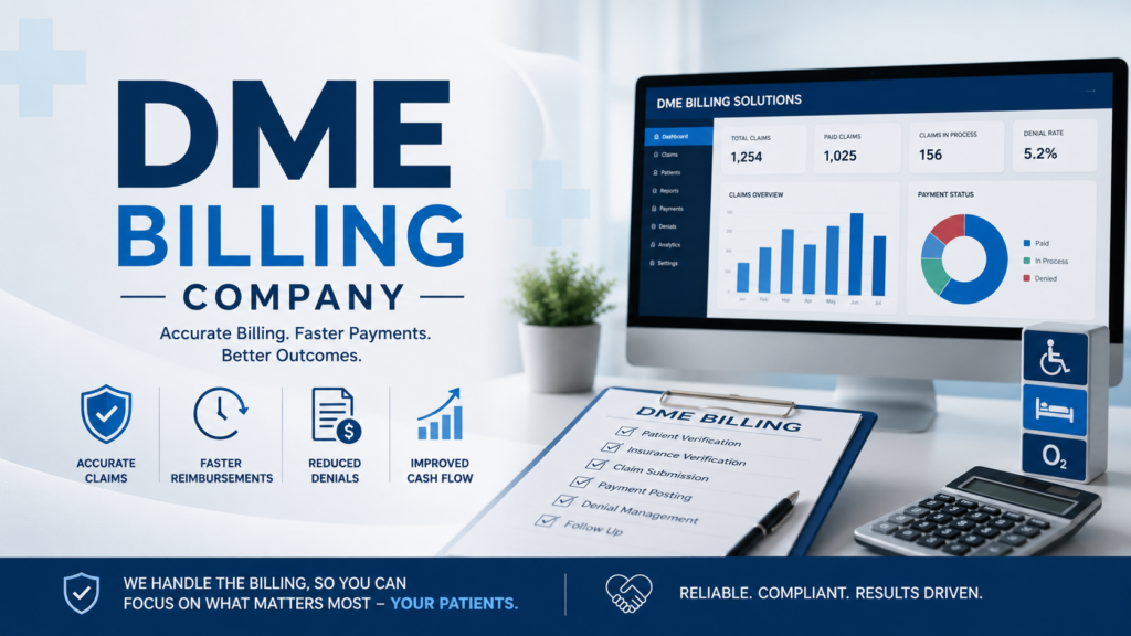 Outsourcing DME Billing: A Smarter Way to Improve Revenue and Reduce Claim Denials