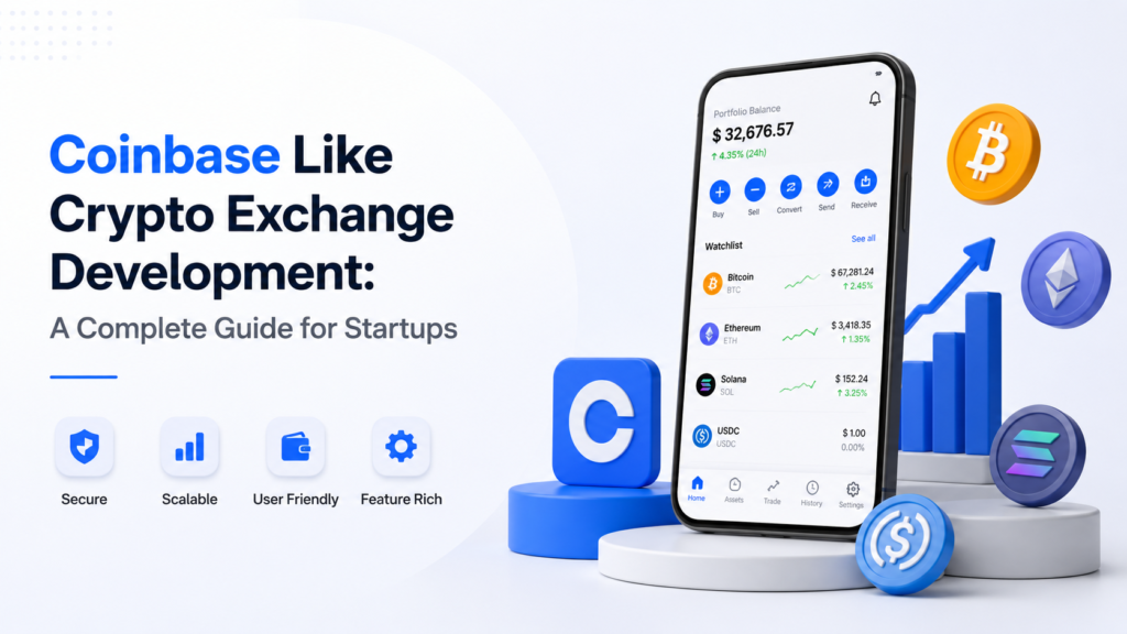 Coinbase Like Crypto Exchange Development: A Complete Guide for Startups