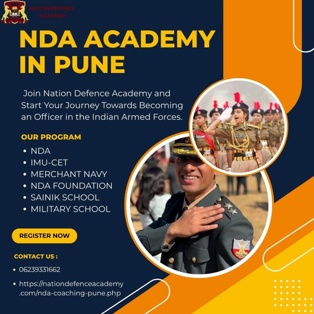Nation Defence Academy – Complete NDA Coaching for 11th and 12th in Pune